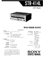 Sony STR-414-L - Service Manual 